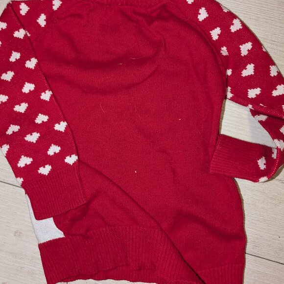 Peanuts SNOOPY Christmas Sweater Girls Size 3T - Picture 3 of 3